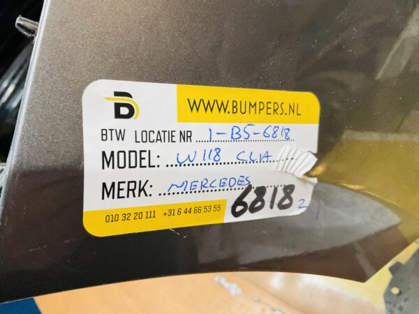 BUMPER Mercedes A Klasse W177 AMG  2019-2023 VOORBUMPER 1-A5-6818z
