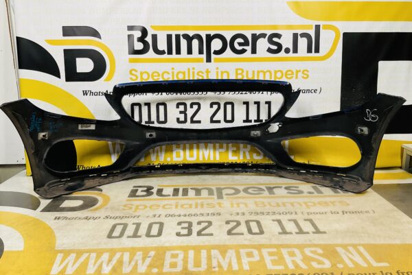 BUMPER Mercedes C Klasse W205 AMG  2014-2017 VOORBUMPER 1-A9-6496z