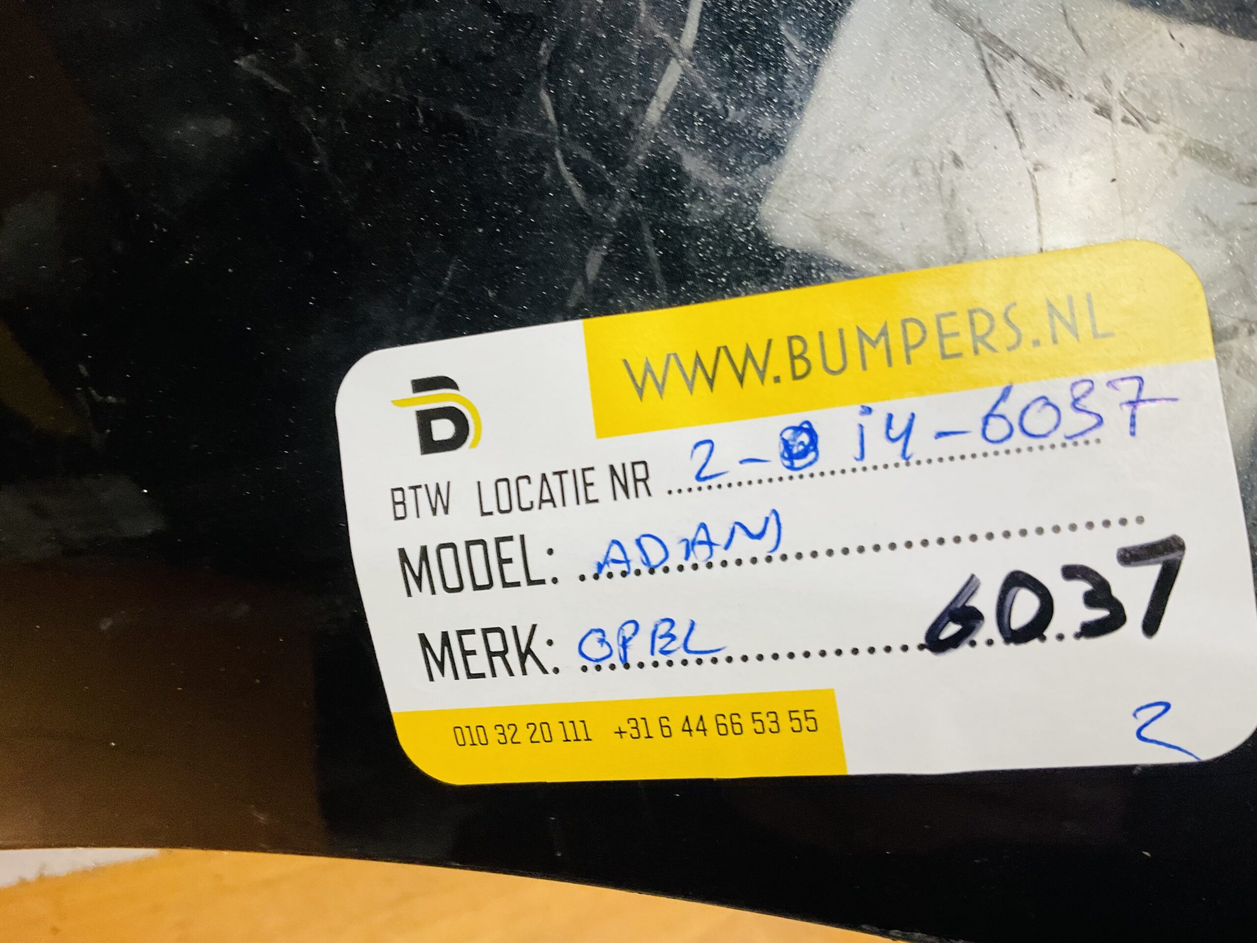 BUMPER Opel Adam VOORBUMPER 2-i4-6037z