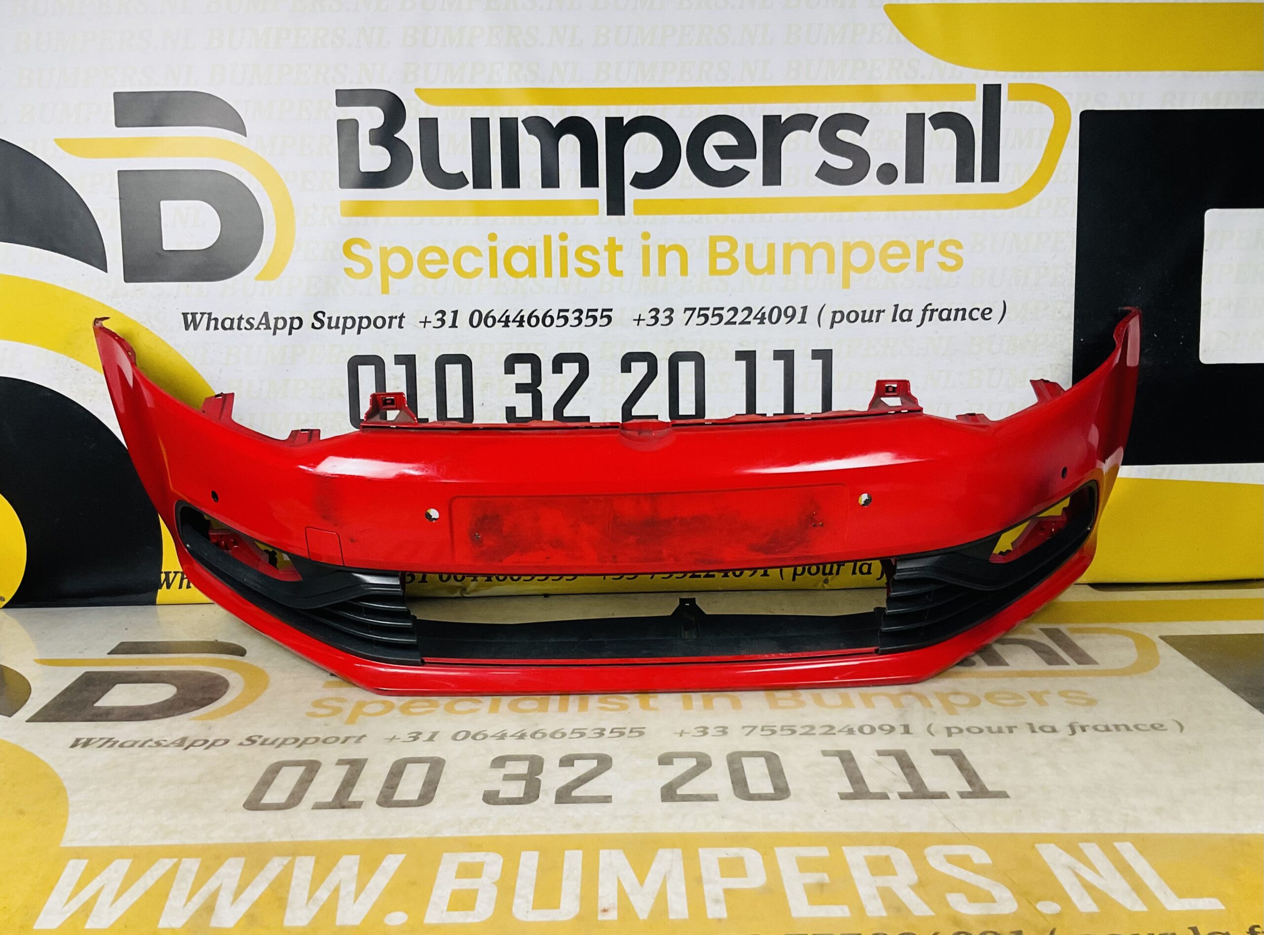BUMPER Volkswagen Polo 6C 2013-2017 VOORBUMPER 1-C9-6097z