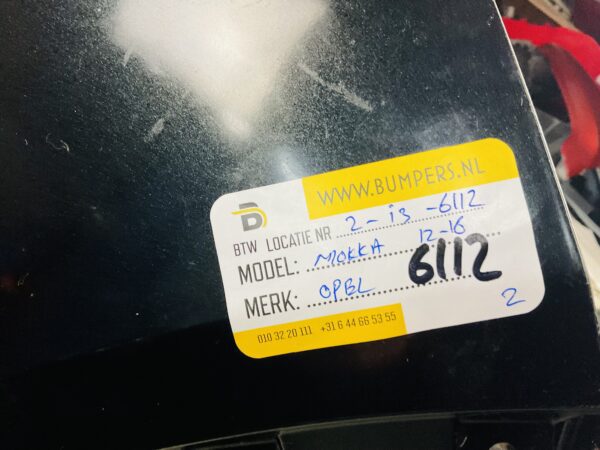 BUMPER Opel Mokka 2012-2016 VOORBUMPER 2-i3-6112z