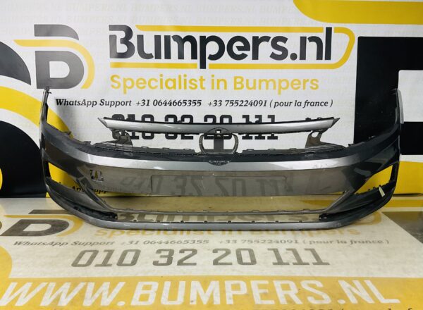 BUMPER Volkswagen Polo 2G 2017-2022 VOORBUMPER 1-C8-6154z