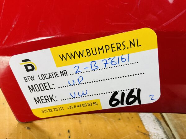BUMPER Volkswagen UP  2011-2016 VOORBUMPER 2-B2-6161z
