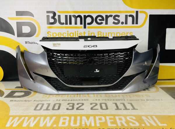 BUMPER Peugeot 208 2019-2023 VOORBUMPER 2-A7-6181z