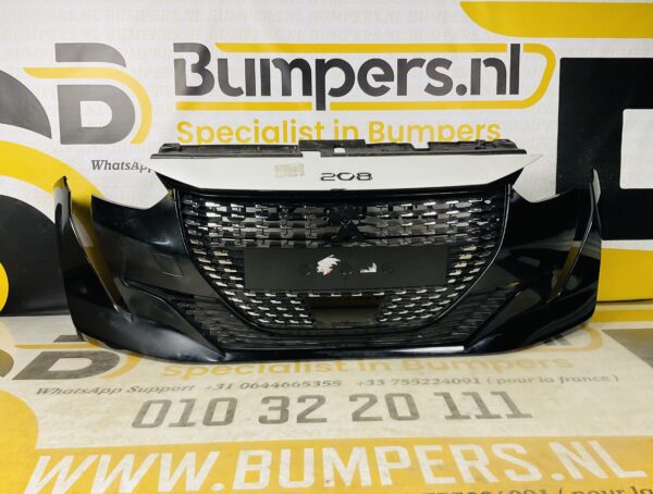 BUMPER Peugeot 208 2019-2023 VOORBUMPER 2-A7-6182z