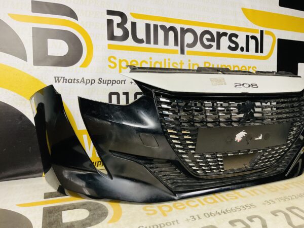 BUMPER Peugeot 208 2019-2023 VOORBUMPER 2-A7-6182z