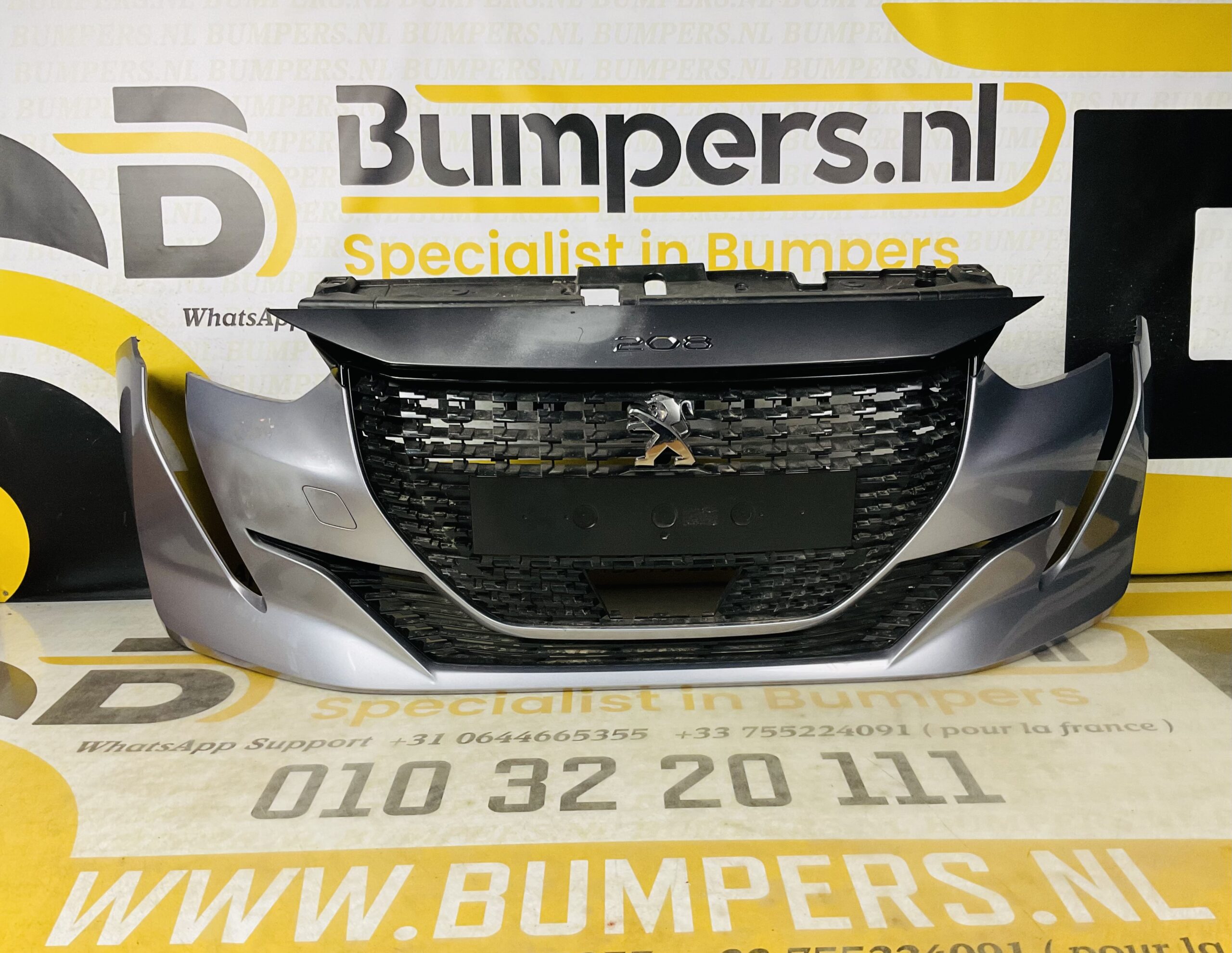 BUMPER Peugeot 208 2019-2023 VOORBUMPER 2-A7-6184z