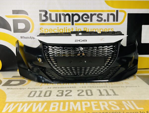 BUMPER Peugeot 208 2019-2023 VOORBUMPER 2-A7-6187z