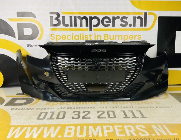 BUMPER Peugeot 208 2019-2023 VOORBUMPER 2-A7-6188z