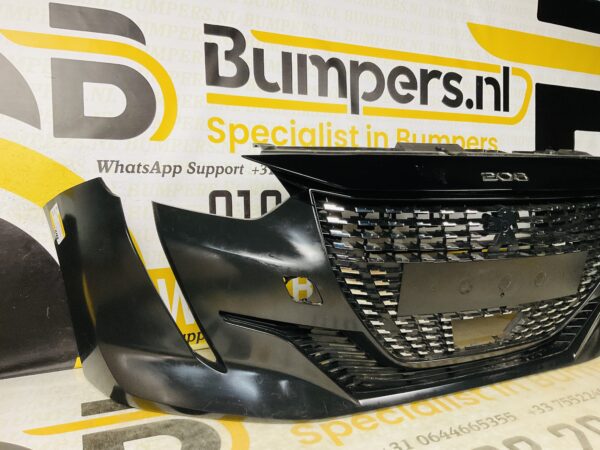 BUMPER Peugeot 208 2019-2023 VOORBUMPER 2-A7-6188z