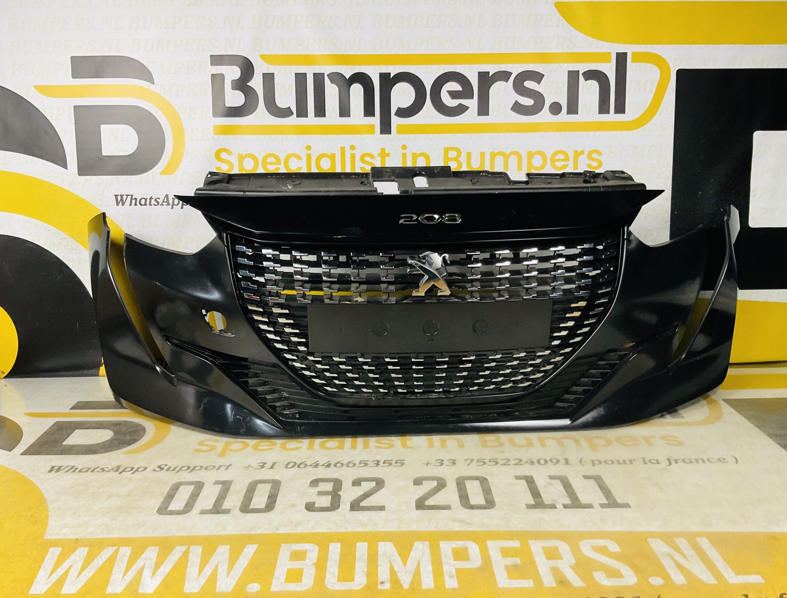 BUMPER Peugeot 208 2019-2023 VOORBUMPER 2-A7-6189z