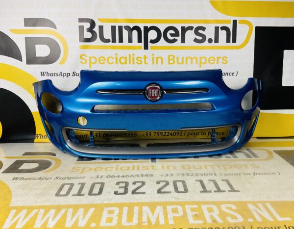 BUMPER Fiat 500 Facelift Sport 2016-2022 VOORBUMPER 2-B8-6199z