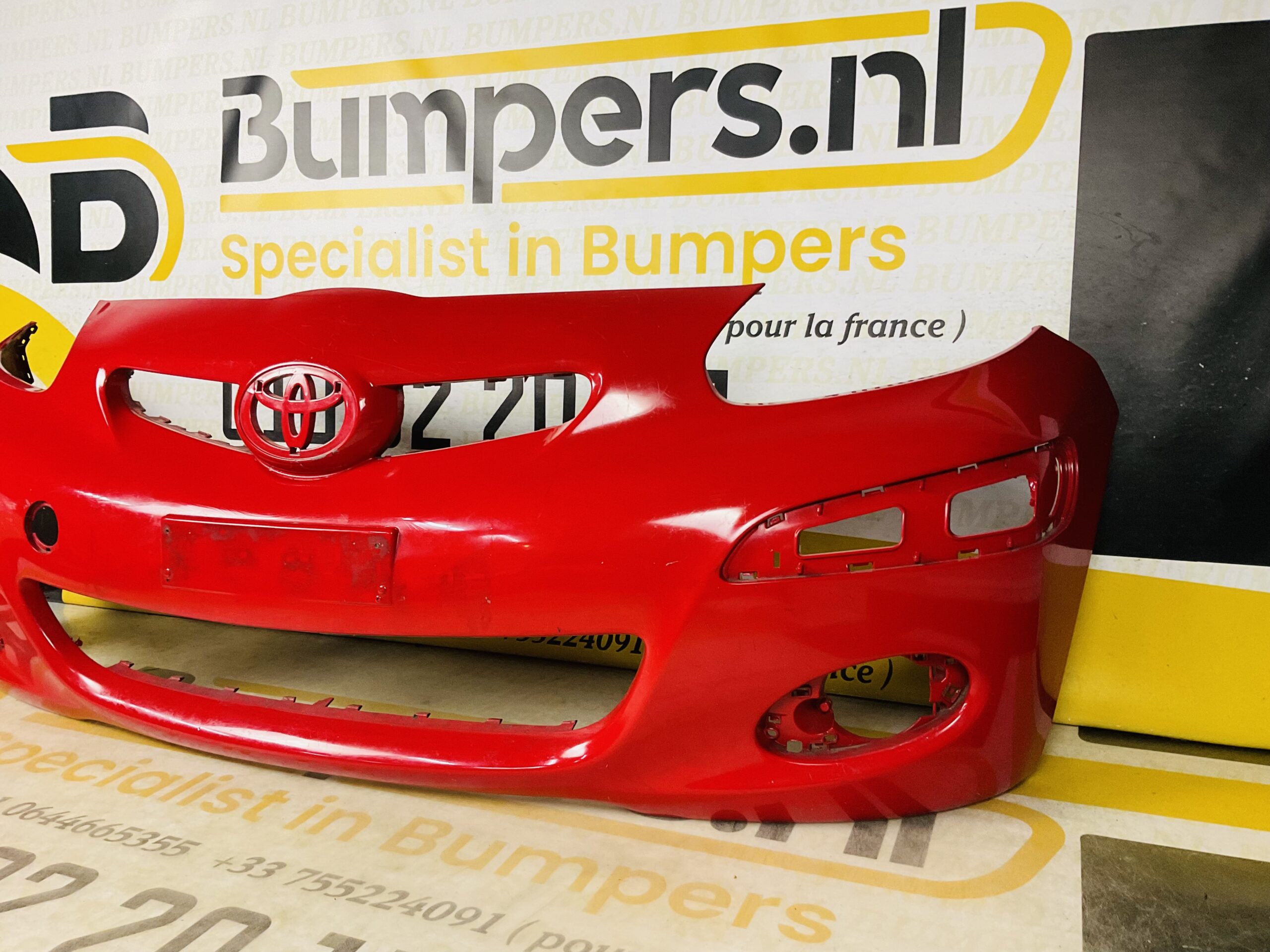 BUMPER Toyota Aygo 2008-2012 VOORBUMPER 2-D1-6208z
