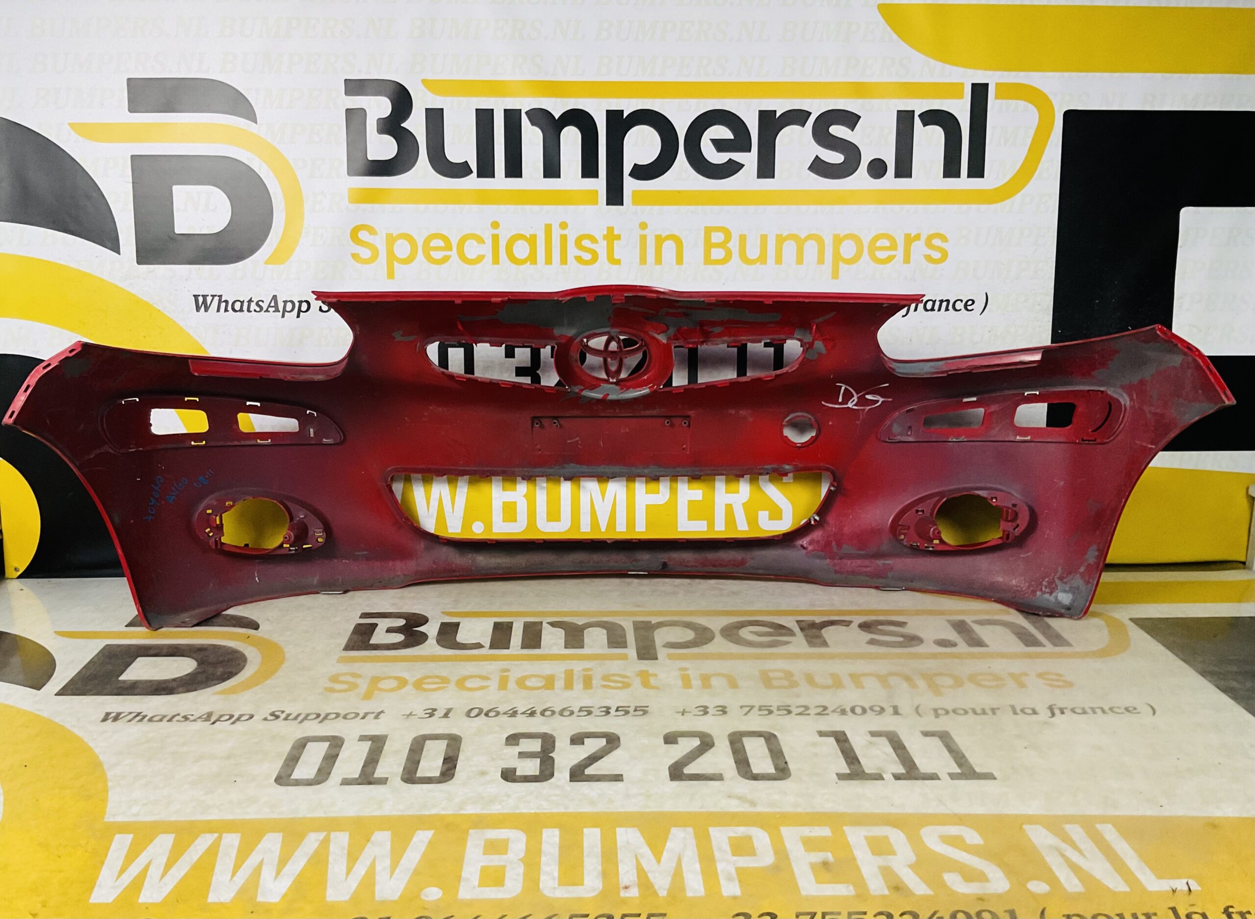 BUMPER Toyota Aygo 2008-2012 VOORBUMPER 2-D1-6208z