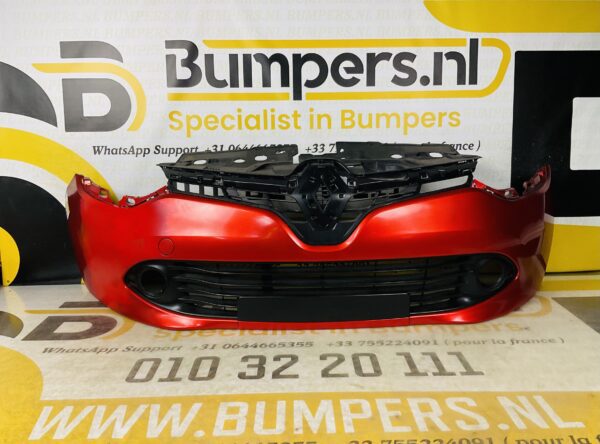 BUMPER Renault Clio 4 + Grill 2012-2016 VOORBUMPER 2-F2-6218z