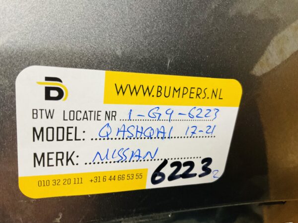 BUMPER Nissan Qashqai 2017-2021 VOORBUMPER 1-G9-6223z