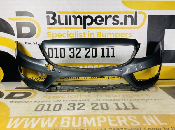 BUMPER Mercedes C Klasse W205 AMG 2014-2017 VOORBUMPER 1-A9-6550z