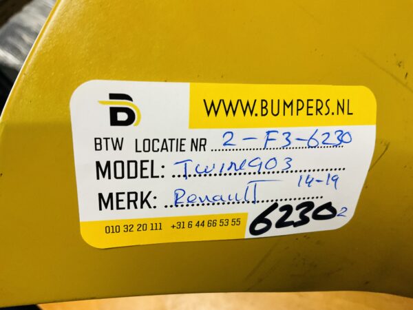 BUMPER Renault Twingo 3 2014-2019 VOORBUMPER 2-F3-6230z