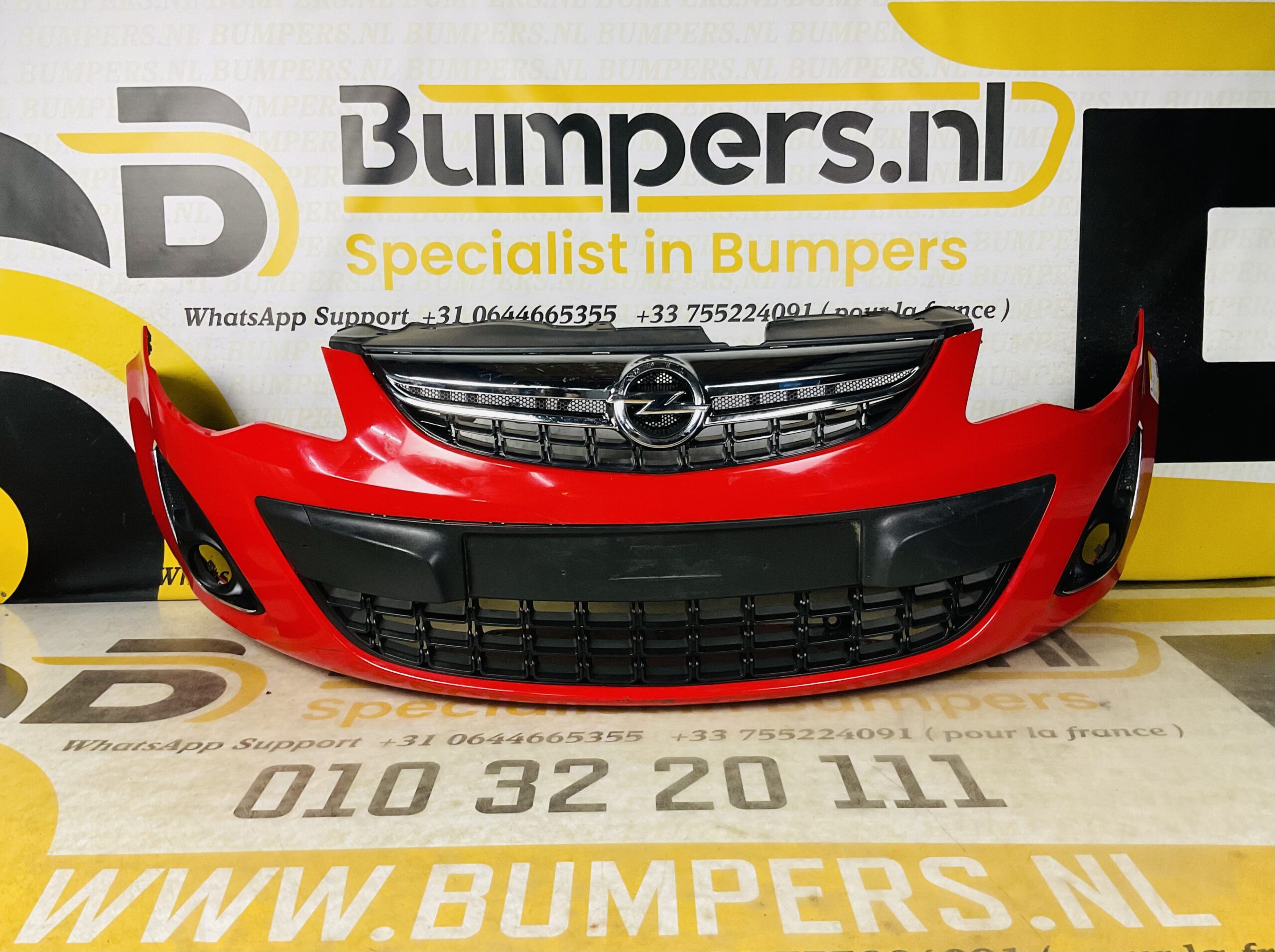 BUMPER Opel Corsa D Facelift 2011-2014 VOORBUMPER 2-i1-6233z