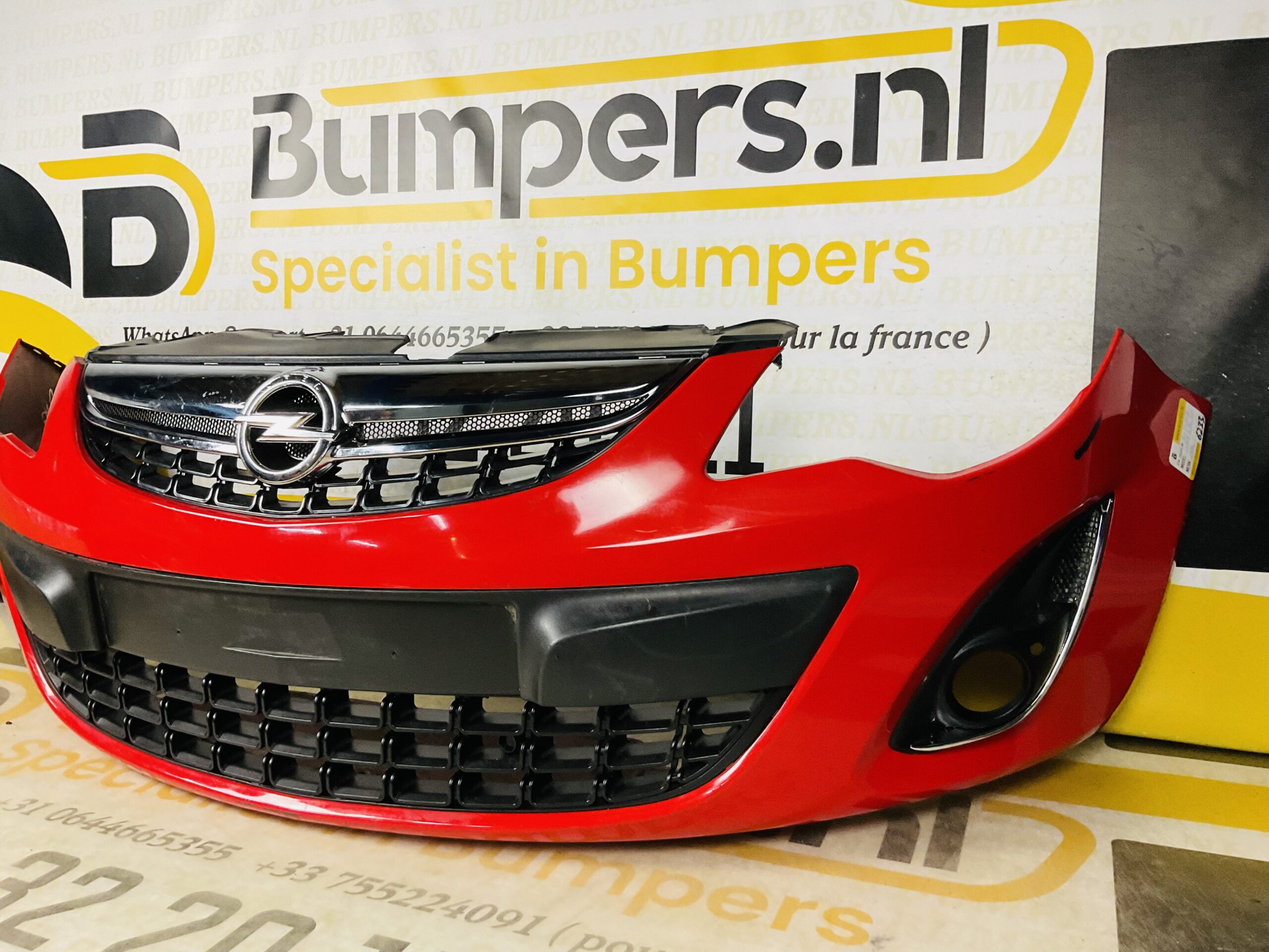 BUMPER Opel Corsa D Facelift 2011-2014 VOORBUMPER 2-i1-6233z