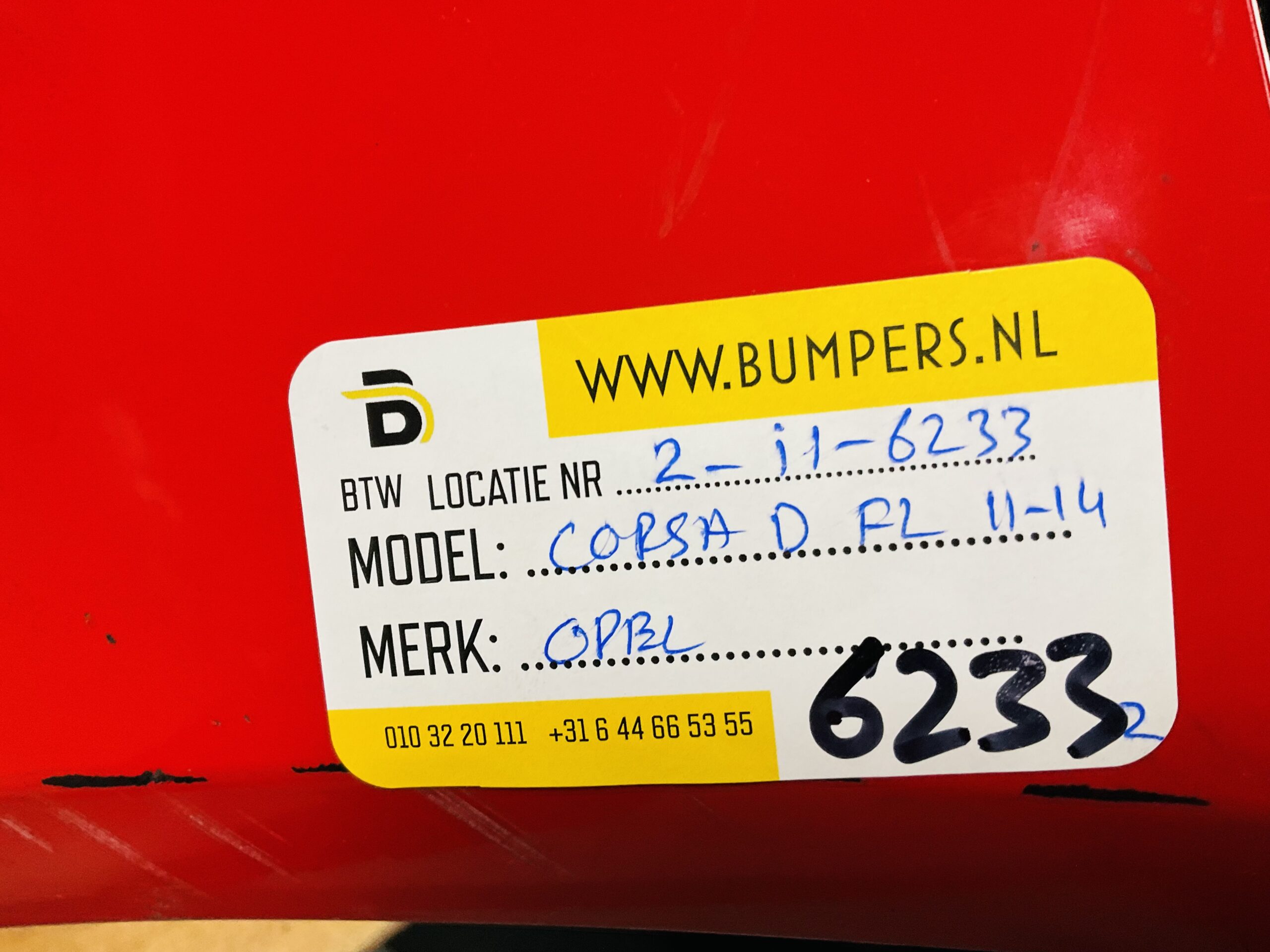 BUMPER Opel Corsa D Facelift 2011-2014 VOORBUMPER 2-i1-6233z
