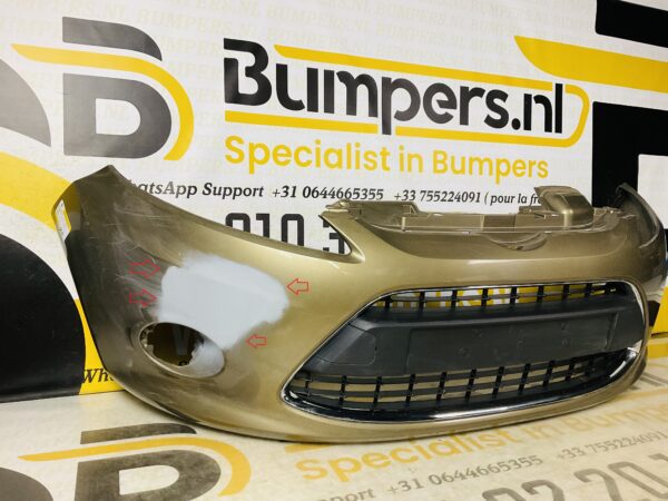 BUMPER Ford Fiesta MK7 2007-2011 VOORBUMPER 1-D3-6610z