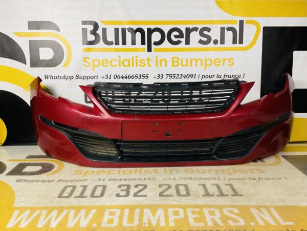 BUMPER Peugeot 308 2012-2016 VOORBUMPER 2-J3-6614z