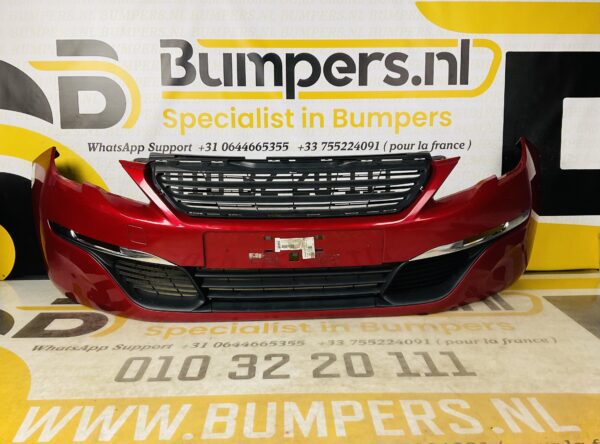 BUMPER Peugeot 308 2012-2016 VOORBUMPER 2-J3-6615z