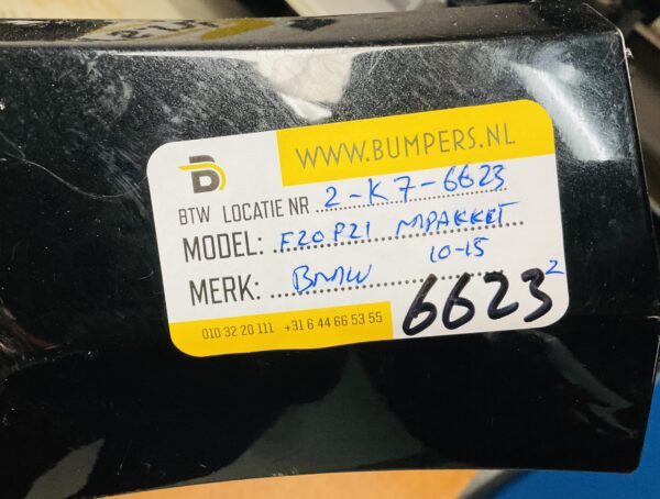 BUMPER BMW 1 Serie F20 F21 MPakket M-Pakket  2010-2015 VOORBUMPER 2-K7-6623z