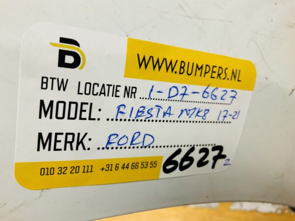 BUMPER Ford Fiesta MK8  2017-2021 VOORBUMPER 1-D7-6627z