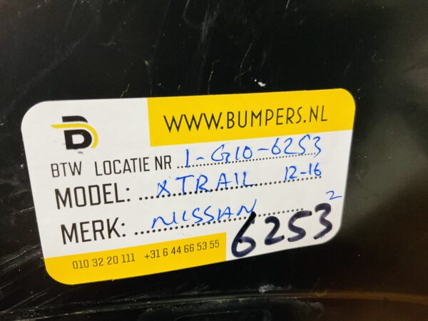 BUMPER Nissan XTrail 2012-2016 VOORBUMPER 1-G10-6253z