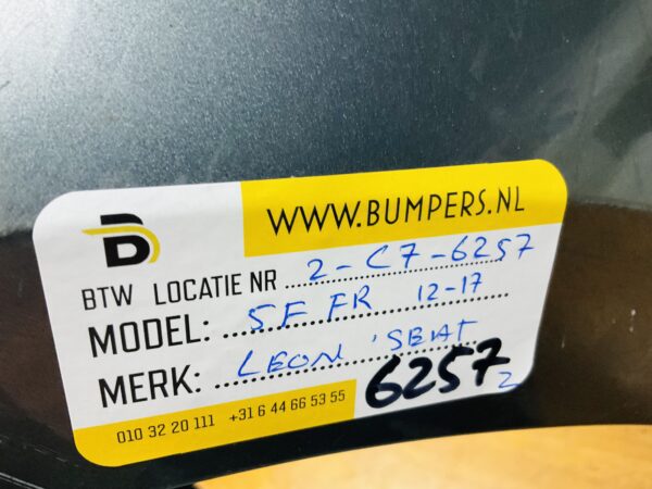 BUMPER Seat Leon 5F FR  4xpdc kls 2012-2017 VOORBUMPER 2-C2-6257z