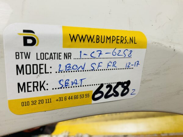 BUMPER Seat Leon 5F FR Facelift 4xpdc kls 2012-2017 VOORBUMPER 2-C7-6258z