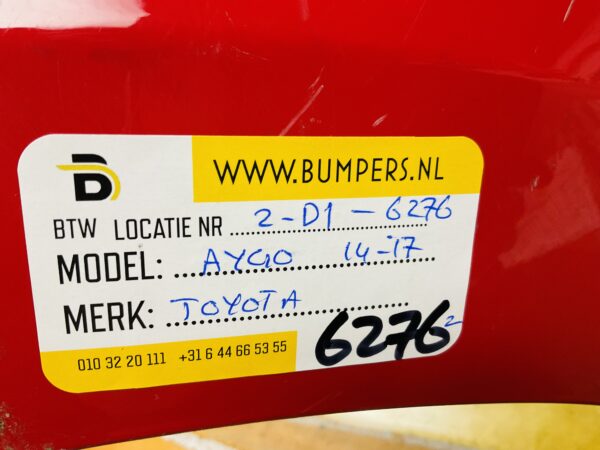 BUMPER Toyota Aygo  2014-2017 VOORBUMPER 2-D1-6276z