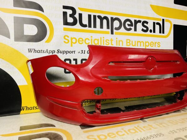 BUMPER Fiat 500 Facelift 2016-2021 VOORBUMPER 2-B8-6654z