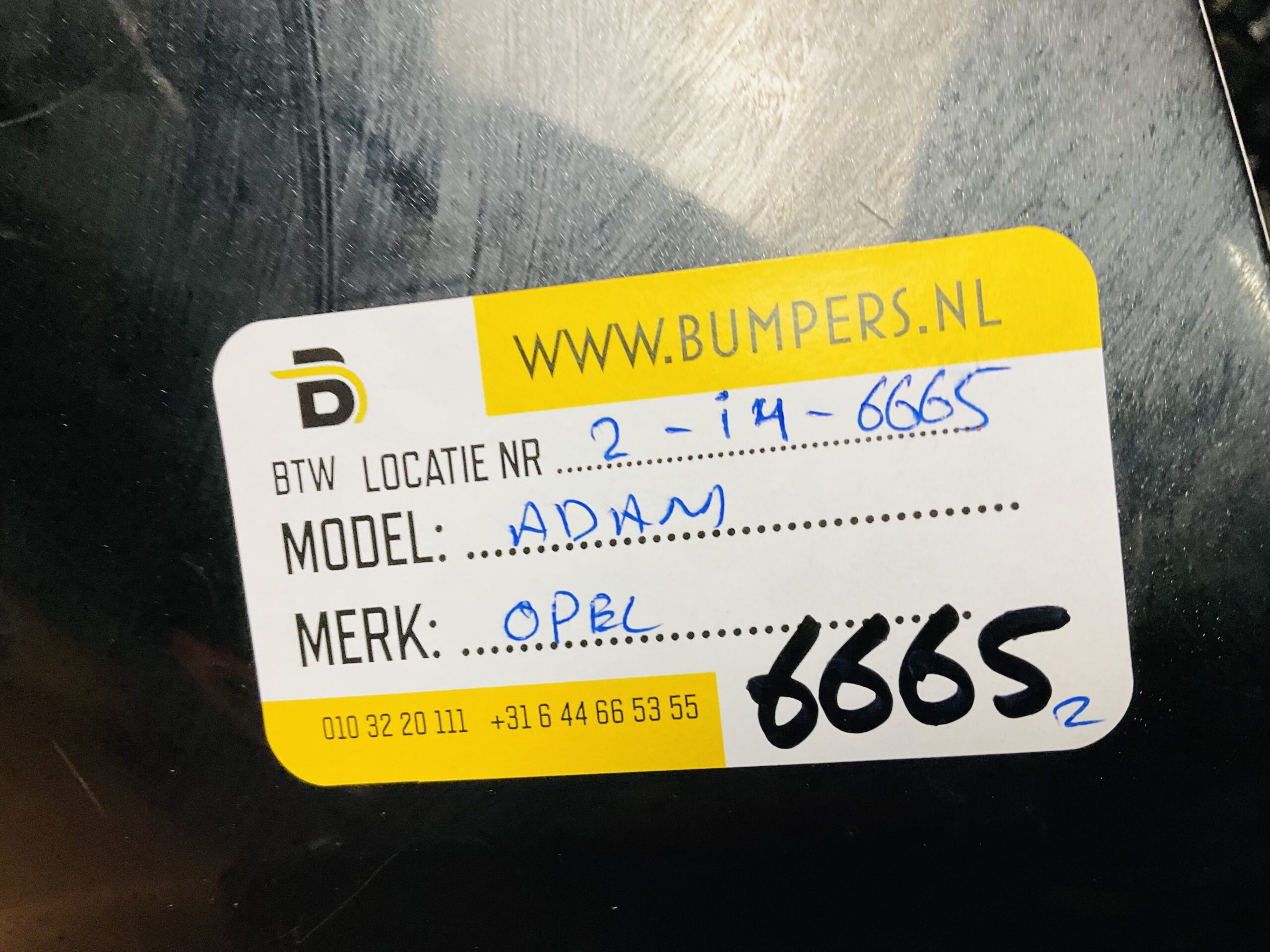 BUMPER Opel Adam VOORBUMPER 2-i4-6665z