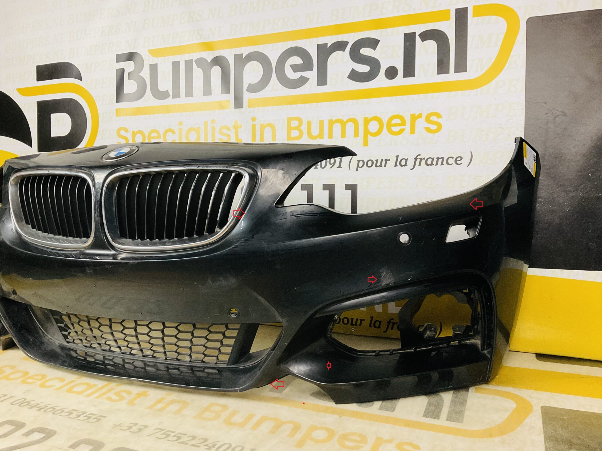 BUMPER BMW 2 Serie F22 F23 MPakket M-Pakket VOORBUMPER 2-K4-6666z