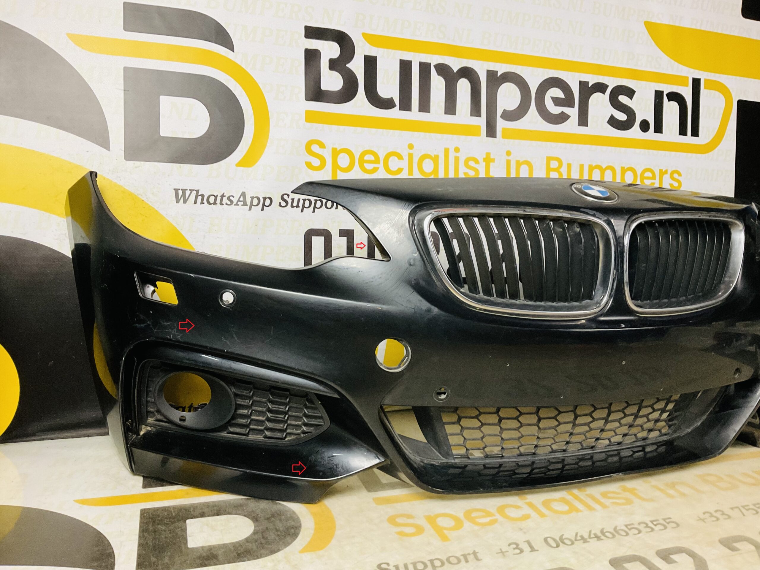 BUMPER BMW 2 Serie F22 F23 MPakket M-Pakket VOORBUMPER 2-K4-6666z