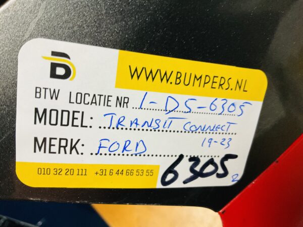 BUMPER Ford Transit Connect 2019-2023 VOORBUMPER 1-D5-6305z