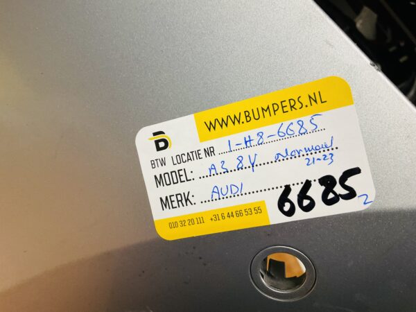 BUMPER Audi A3 8Y Normaal 2021-2023 VOORBUMPER 1-H8-6685z