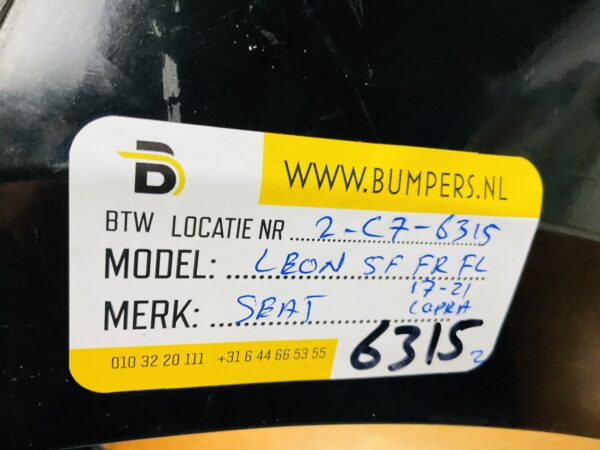 BUMPER Seat Leon 5F FR Facelift Cupra 2017-2021 VOORBUMPER 2-C7-6315z
