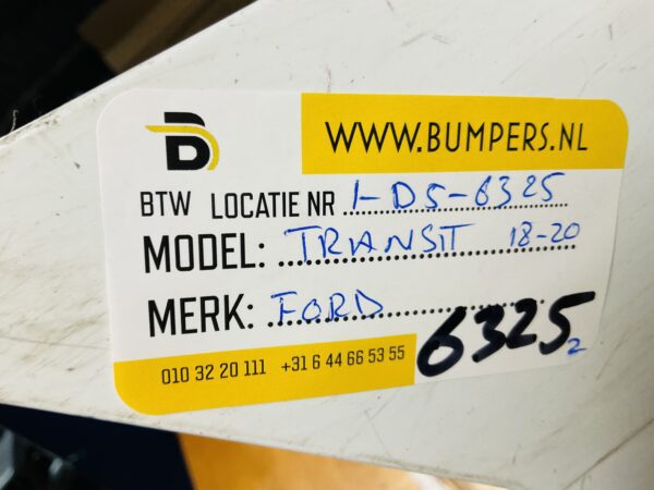 BUMPER Ford Transit 2018-2020 VOORBUMPER 1-D5-6325z