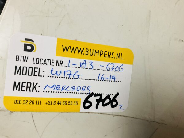 BUMPER Mercedes A Klasse W176 AMG Facelift 2016-2019 VOORBUMPER 1-A3-6706z