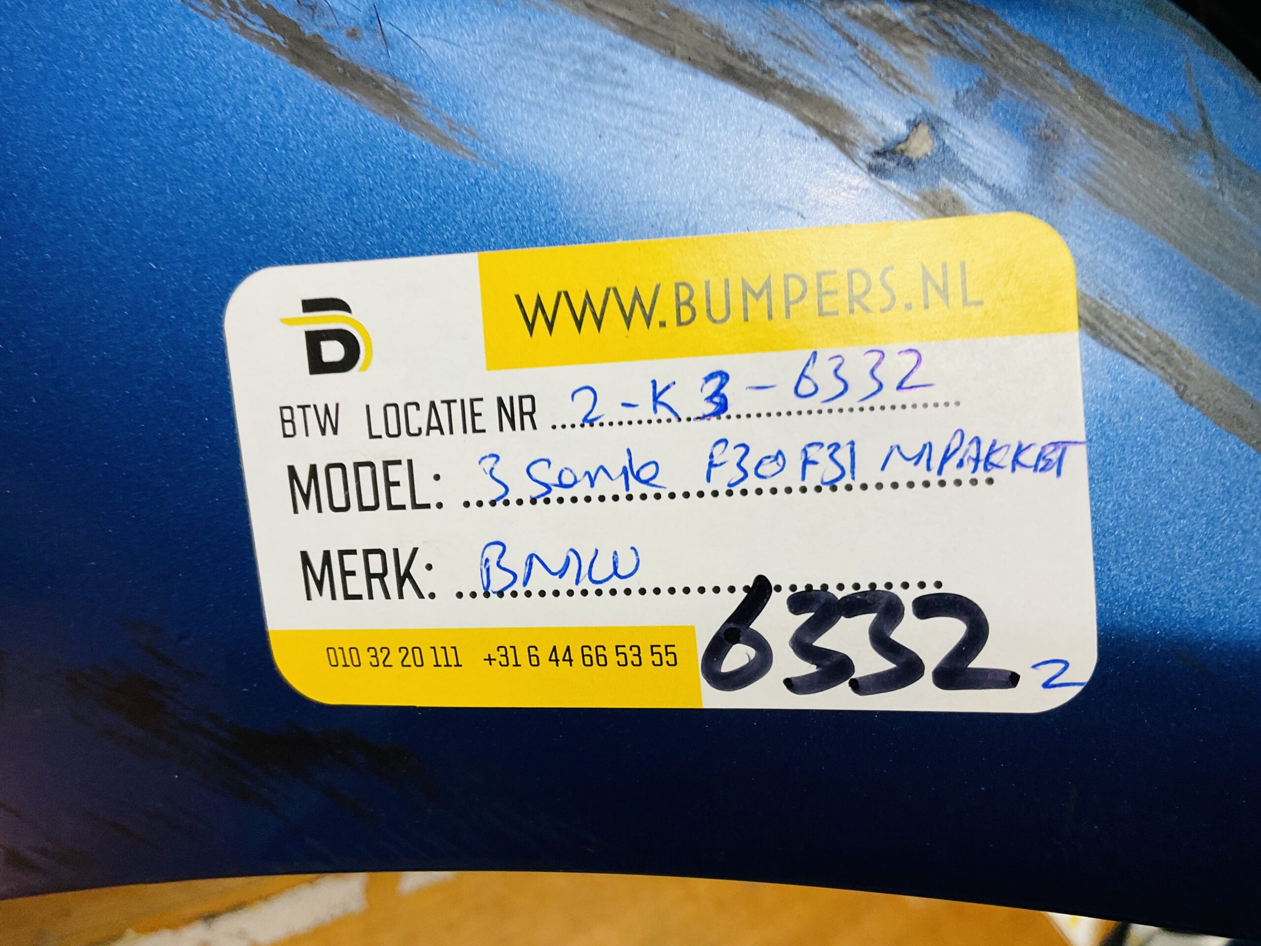 BUMPER BMW 2 Serie F22 F23 MPakket M-Pakket VOORBUMPER 2-K4-6332z