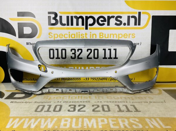 BUMPER Mercedes C Klasse W205 AMG 2014-2019 VOORBUMPER 1-A9-6707z