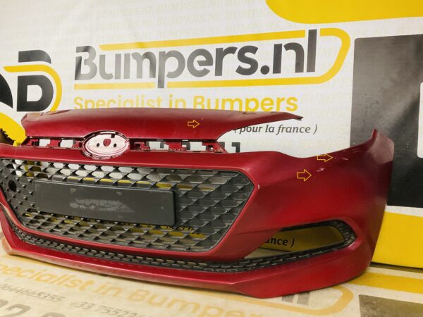 BUMPER Hyundai i20  2013-2016  VOORBUMPER 2-E3-6730z
