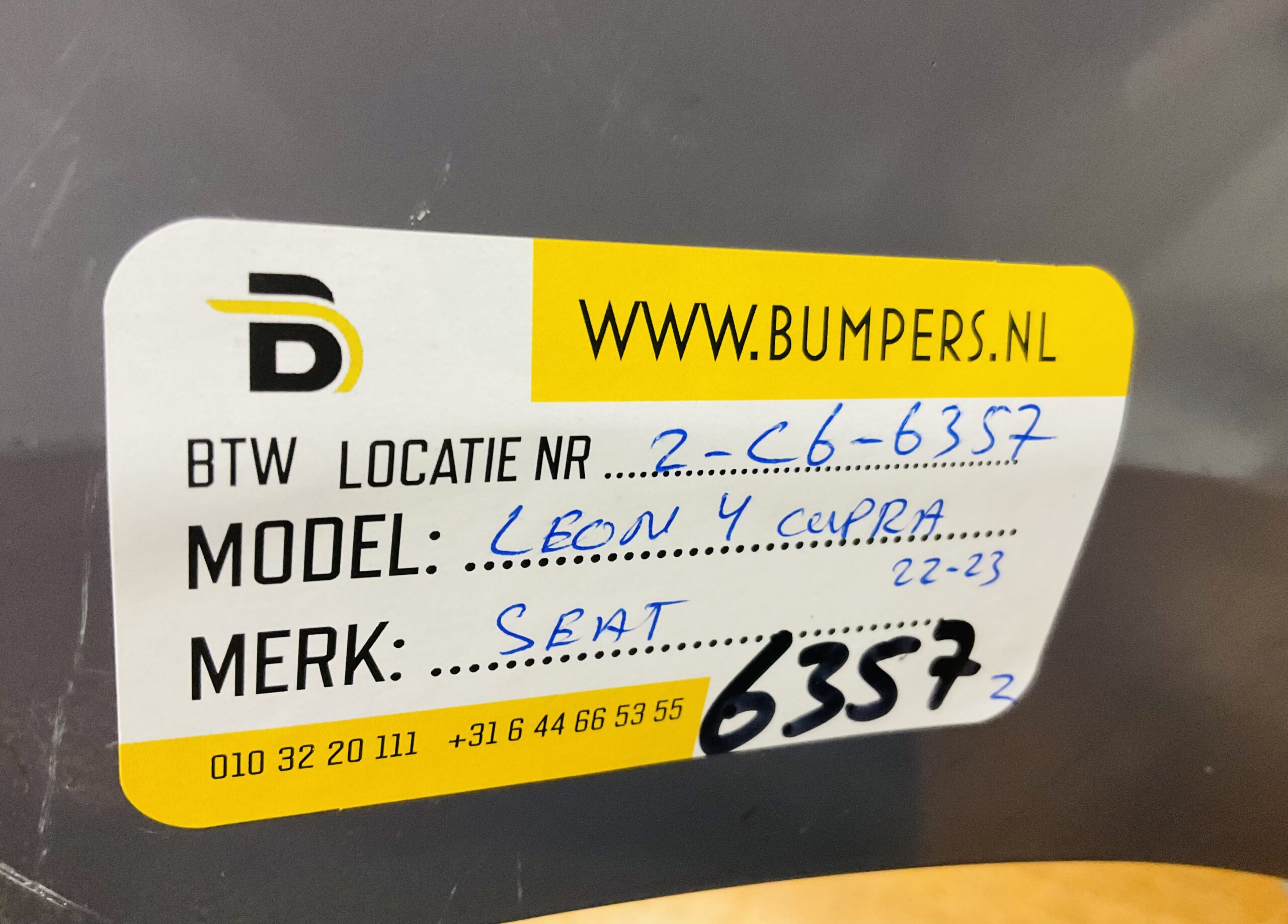 BUMPER Seat Leon 4 Cupra 2022-2023 VOORBUMPER 2-C6-6357z