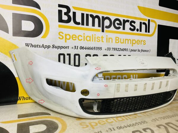 BUMPER Fiat Punto 2010-2014 VOORBUMPER 2-B1-6734z