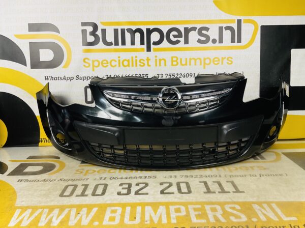 BUMPER Opel Corsa D Facelift 2011-2014 VOORBUMPER 2-i1-6370z