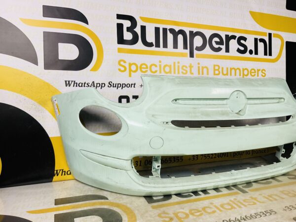 BUMPER Fiat 500 Facelift 2016-2022 VOORBUMPER 2-B8-6374z